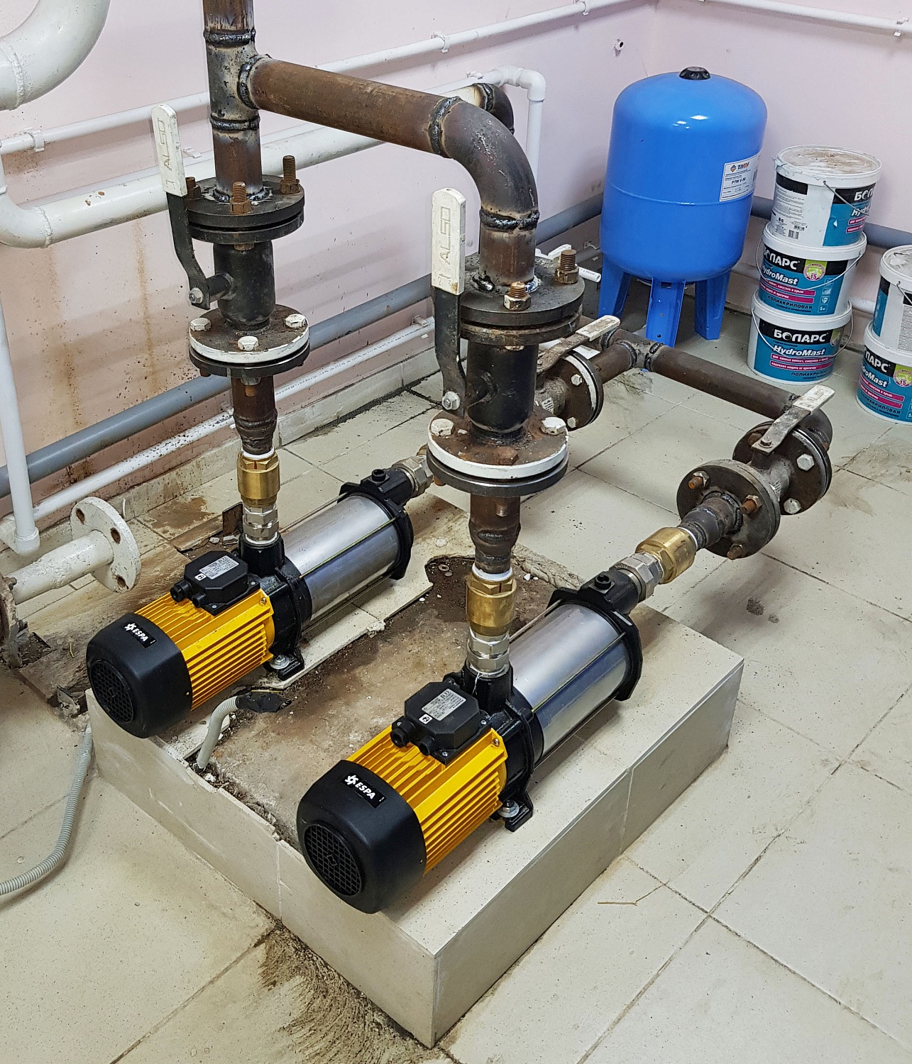 Монтаж котлов и обвязка котельной